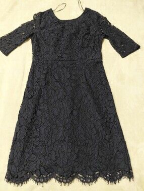🖤 Shagarano Black Lace Dress — XS